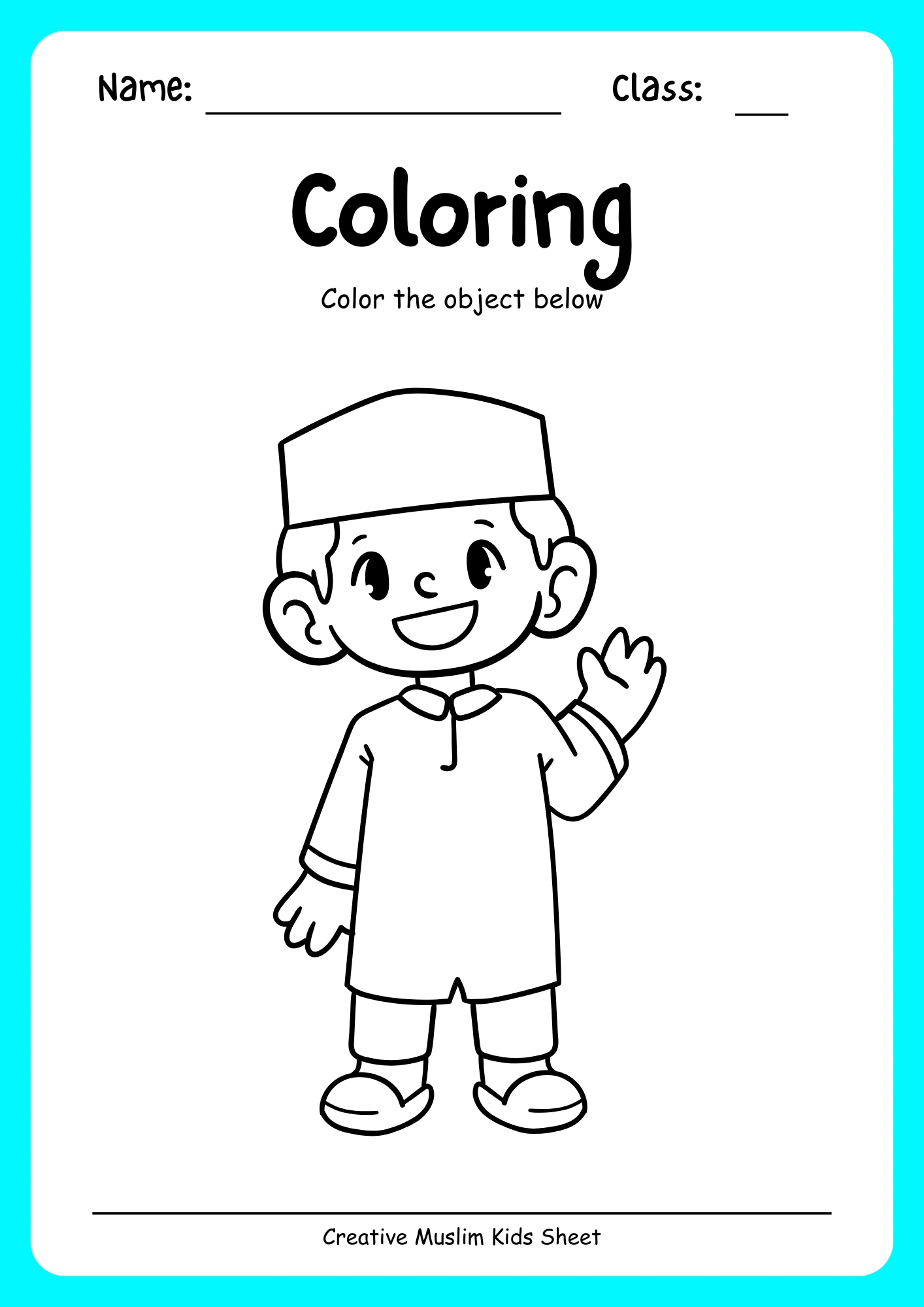 Coloring Sheet - Image 4