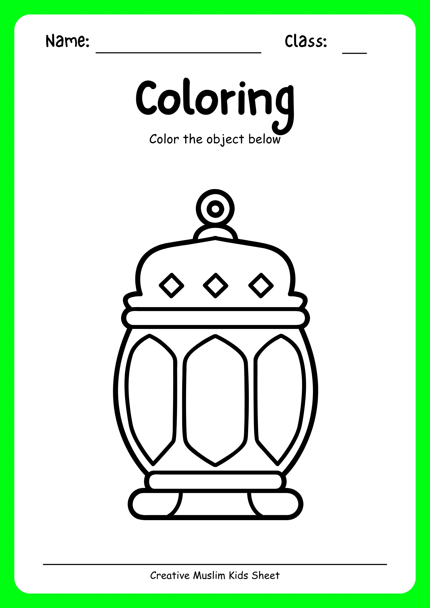 Coloring Sheet - Image 2
