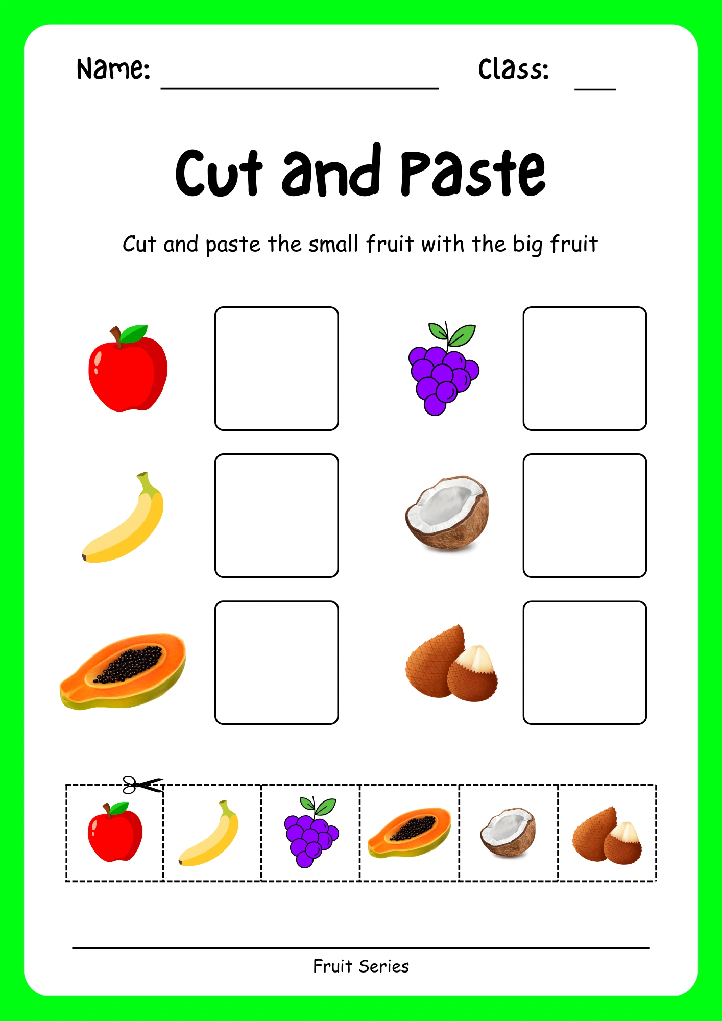 Fruit Worksheets - Image 3